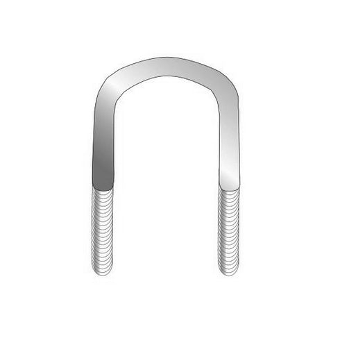 Maxipoint - M8 x 50mm Curved U-Bolt Zinc